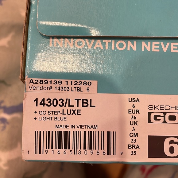 ‼️Skechers GOSTEP 👟 ‼️🤍🩵 - Picture 10 of 15